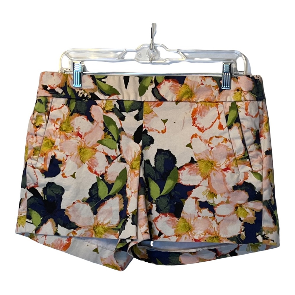 J. Crew Floral shorts Size 10
